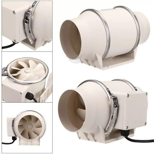 Generic 4&quot; Duct Fan