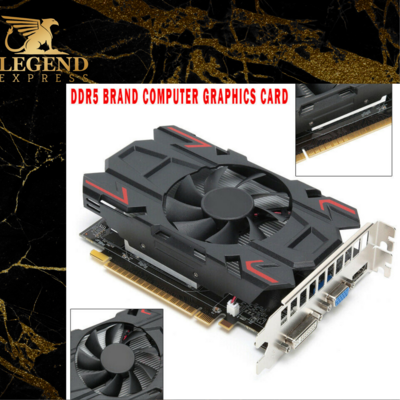 000MHz GDDR5 4GB Fan Cooling 3D Game Graphics Card Video Card