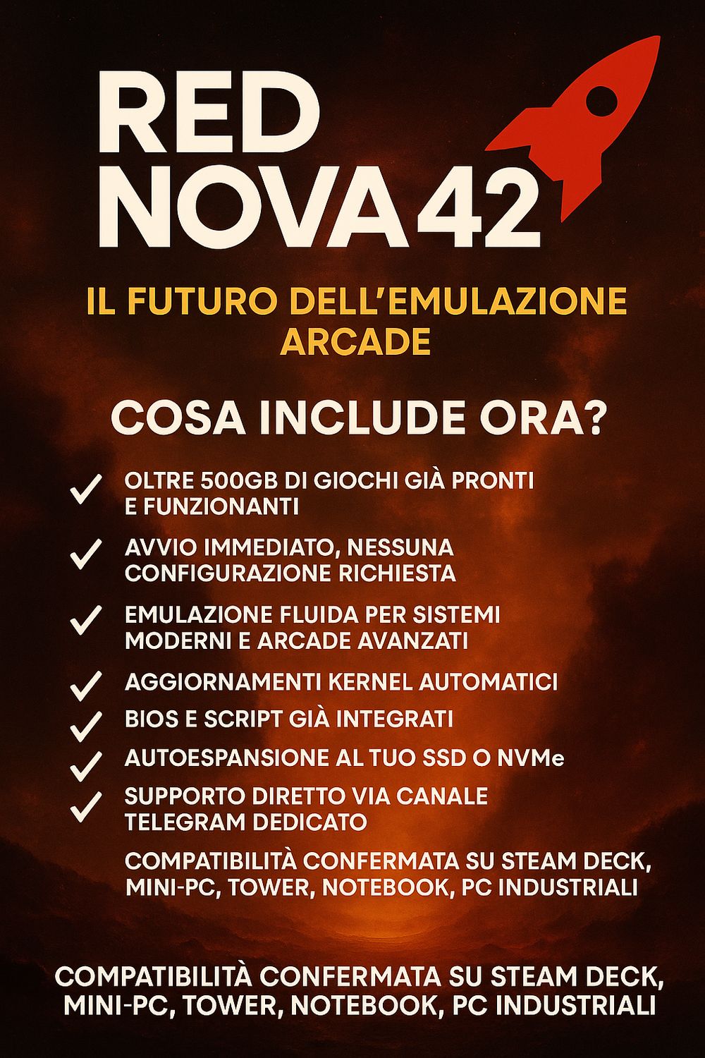 🔥 Scopri Red Nova 42 – Il Futuro dell’Emulazione Arcade, integrando la nuova funzionalità
