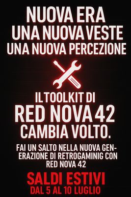 🔥 Scopri Red Nova 42 – Il Futuro dell’Emulazione Arcade, integrando la nuova funzionalità sulle architetture RYZEN E RADEON!