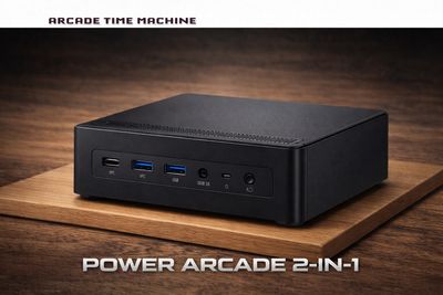 🎮 PowerArcade 2 in 1 – Plug&amp;play pronto all’uso. Colleghi la TV. Accendi. Giochi. 2 unità