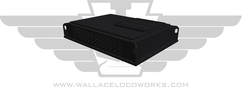 HO Rooftop AC (NS Style) Black
