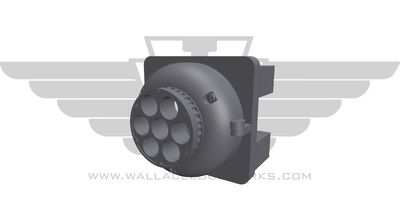 HO: Pilot Mount Ditchlights  LED RETROFIT STYLE