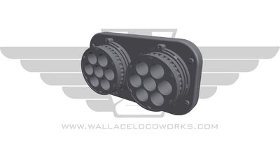 HO: Twin Beam Sealed Headlight LED RETROFIT STYLE