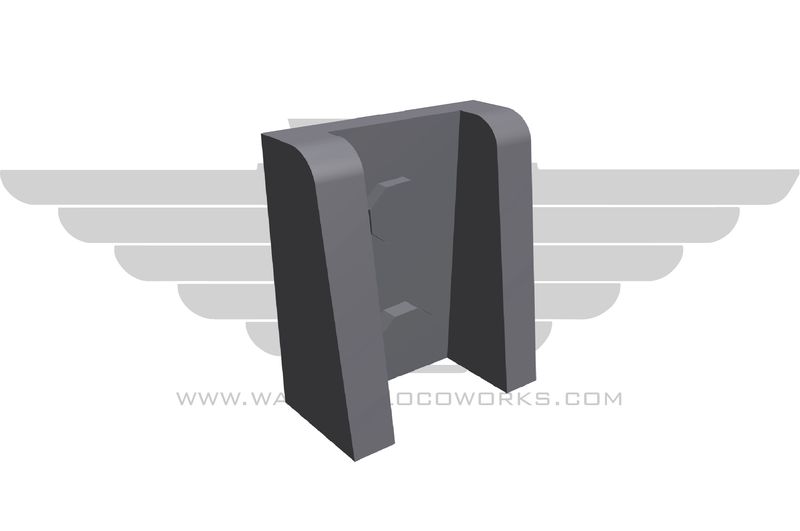 HO: Handrail Stanchion Mounts