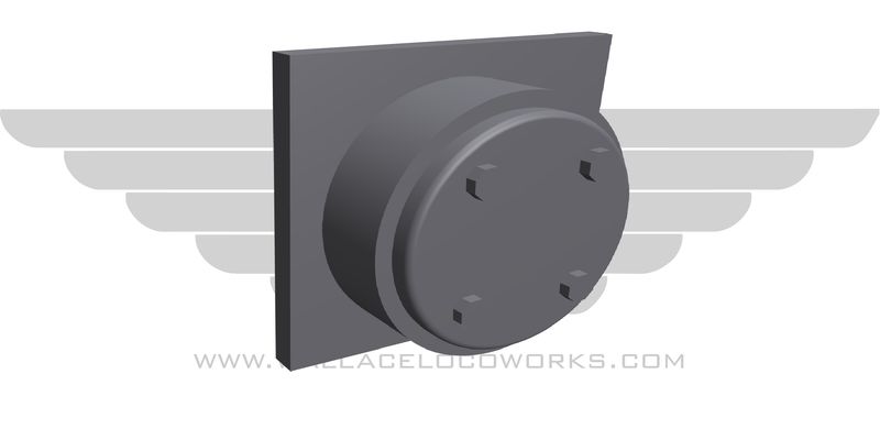 HO: NS SD60I/M  Marker Covers