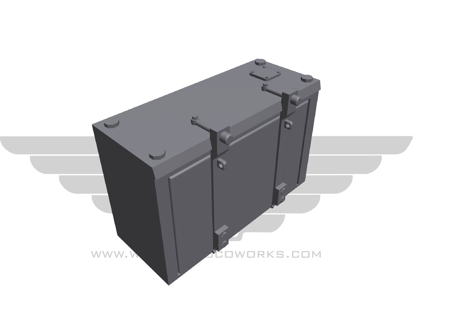 HO: Conrail Cab Signal 2 Strap