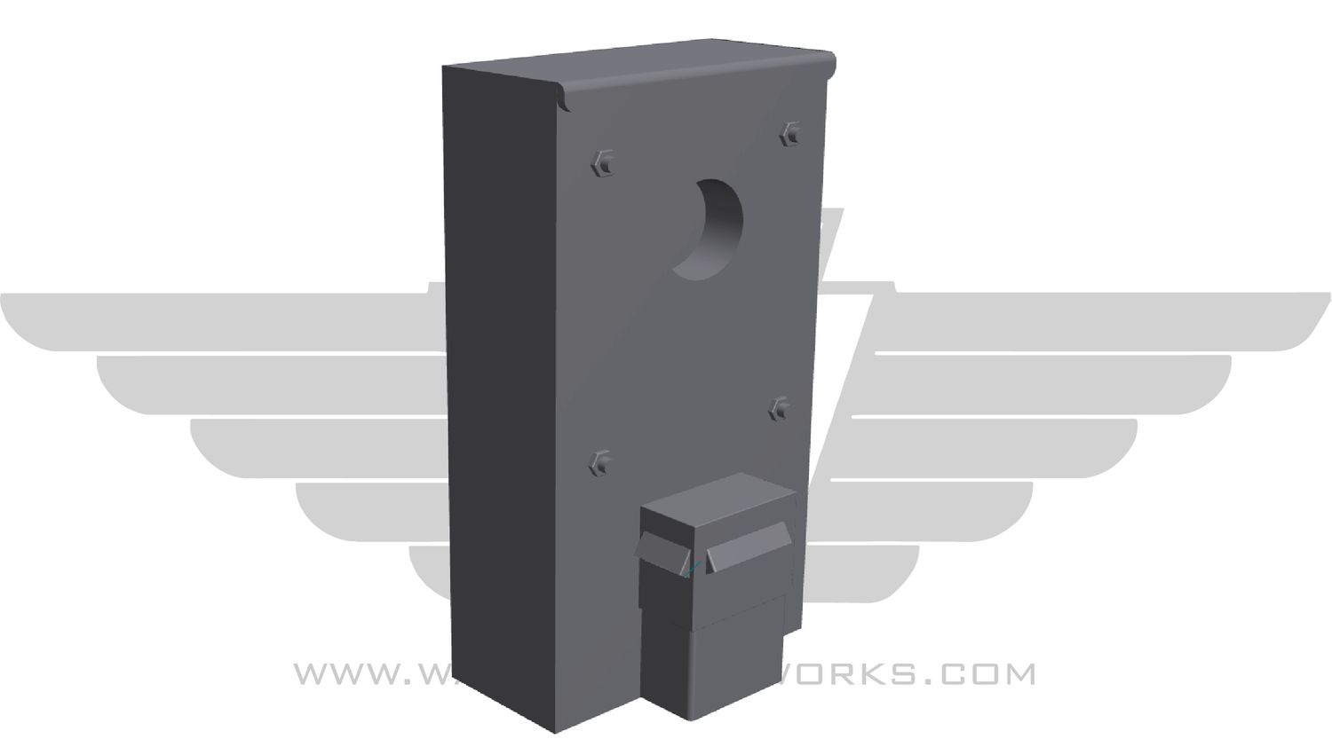 HO: Rear Handbrake Mount Style 1 Early