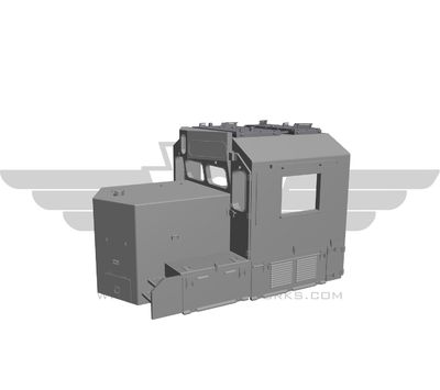 HO NS SD40-2 CAB With PTC