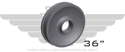 HO: Scrap Railcar Wheels 36&quot;