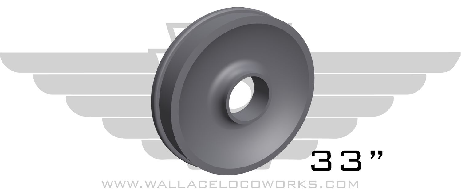 HO: Scrap Railcar Wheels 33&quot;