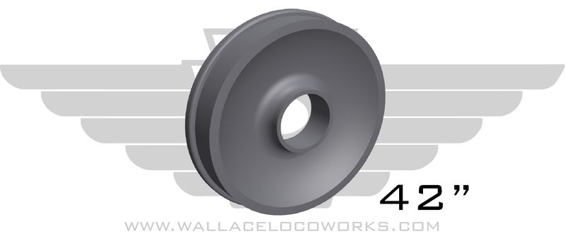HO: Scrap Locomotive Wheels 42&quot;
