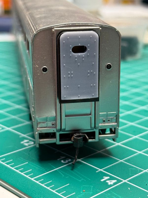 HO: Diaphragm Plate for Double Deck Cars of America