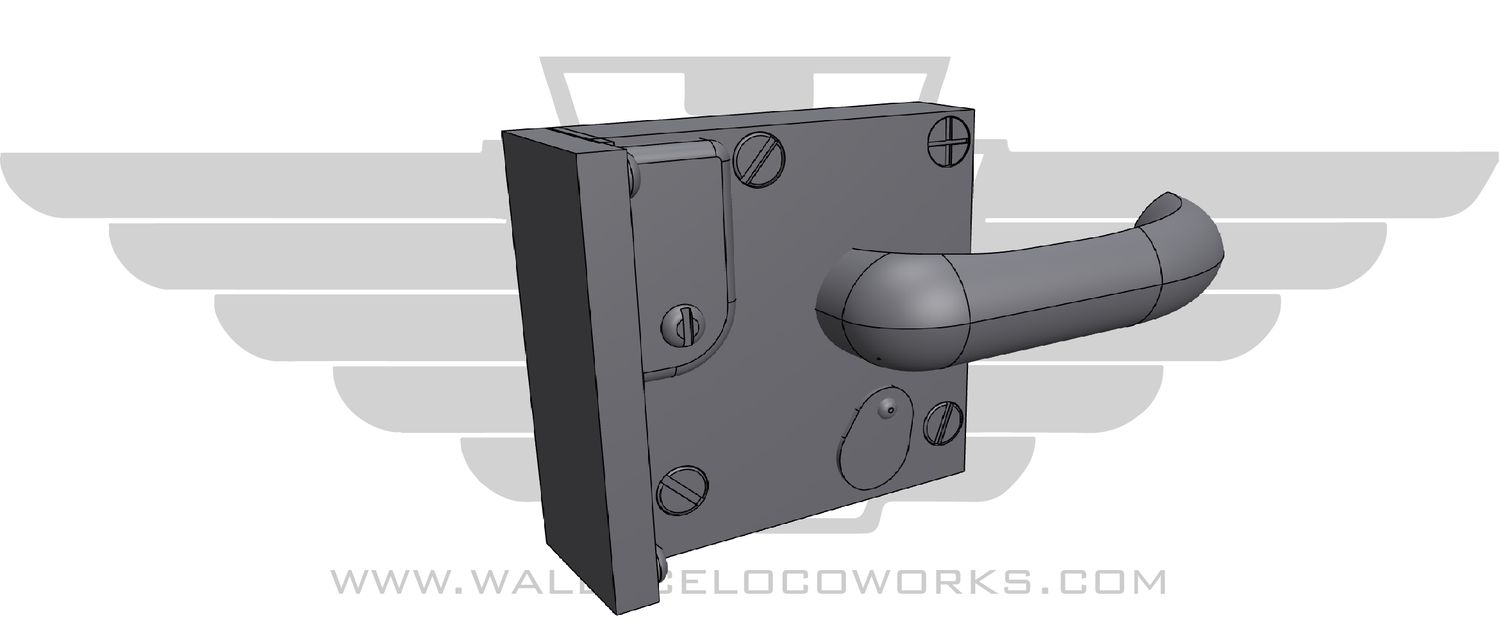 HO: EMD Cab Door Handles
