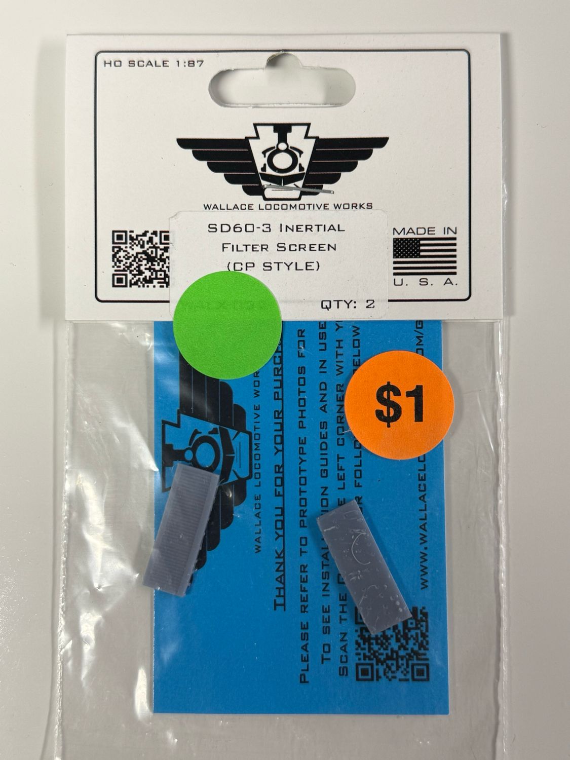 CLEARANCE:SD60-3 Inertial Screens