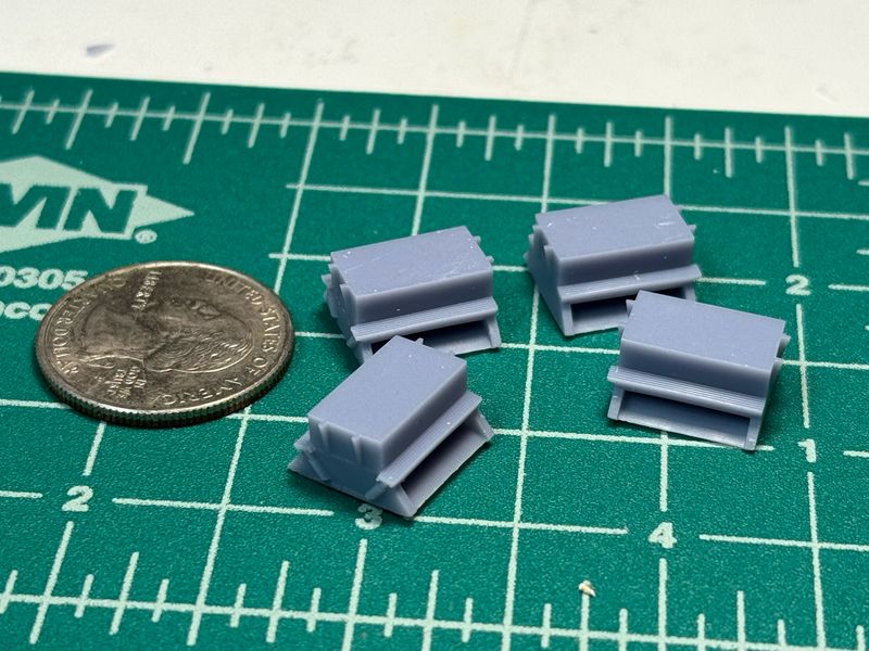 HO: NS Ballast Hopper Chutes 1