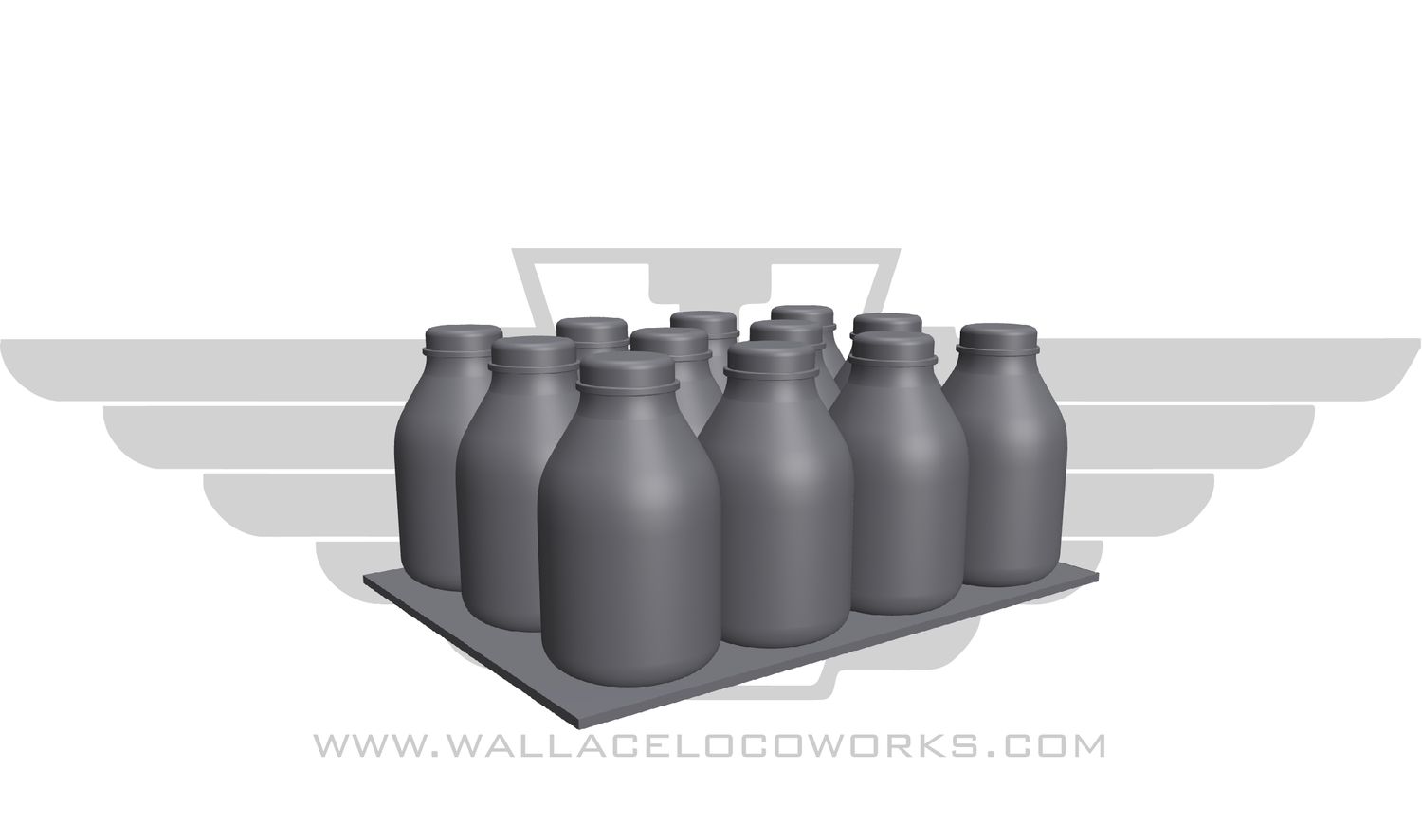 HO: BOTTLED WATER CASES