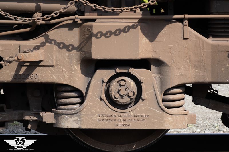 HO: GE AC44C6M TRUCK BALLAST Blocks
