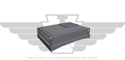 HO: NS Style AC with Curved Roof Base