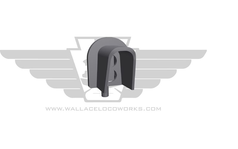 HO: Modern &quot;Vader Style&quot; Signal Head   TWO Aspect