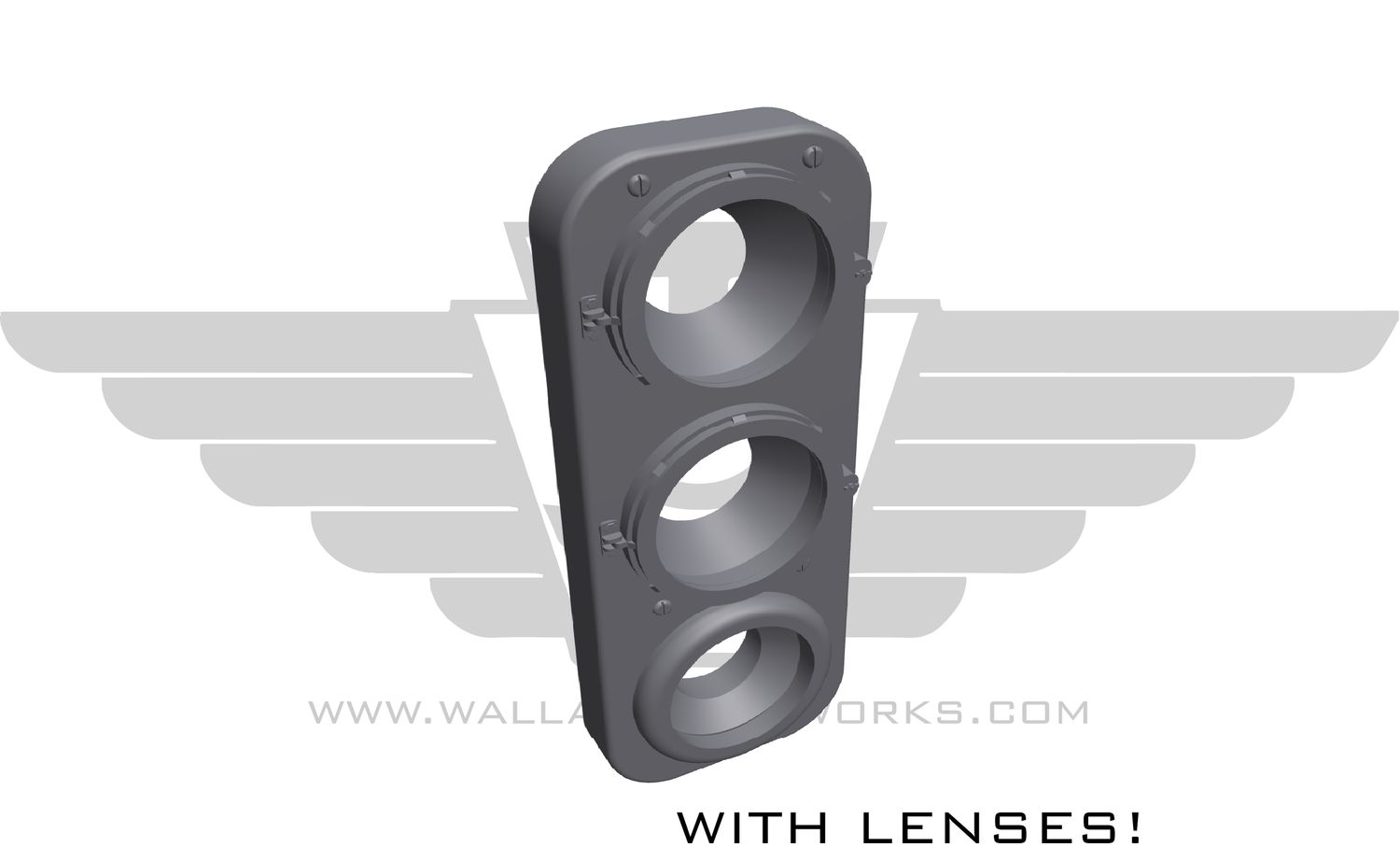 IC / FEC Triple Beam Headlight w/ Lenses