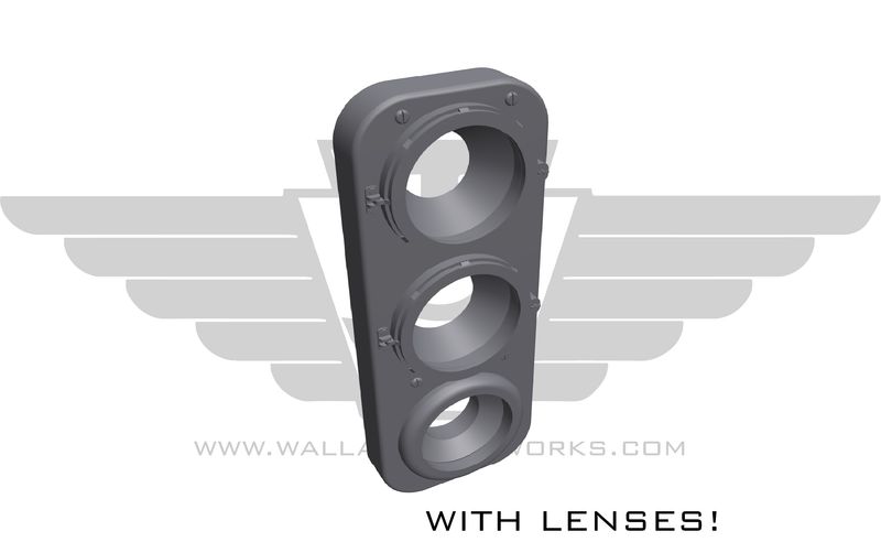 IC / FEC Triple Beam Headlight w/ Lenses