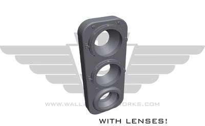 IC / FEC Triple Beam Headlight w/ Lenses