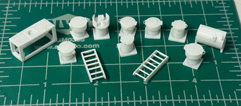 HO: Safety Train Prop Kit Style 1