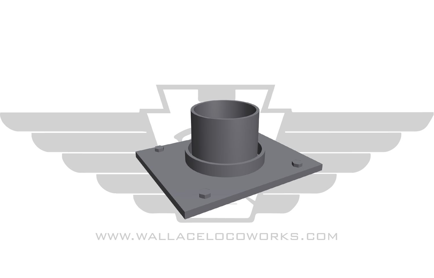 HO: Dash-2 Exhaust Stack Circular Extended Stack