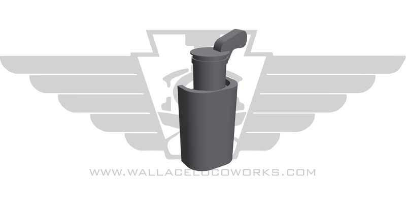 HO: Rounded Exhaust for CSX MP15s