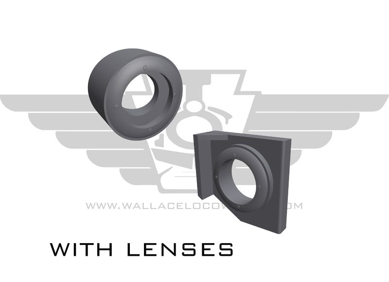 HO:Conrail Bug Eye Marker Kit w/ Lenses