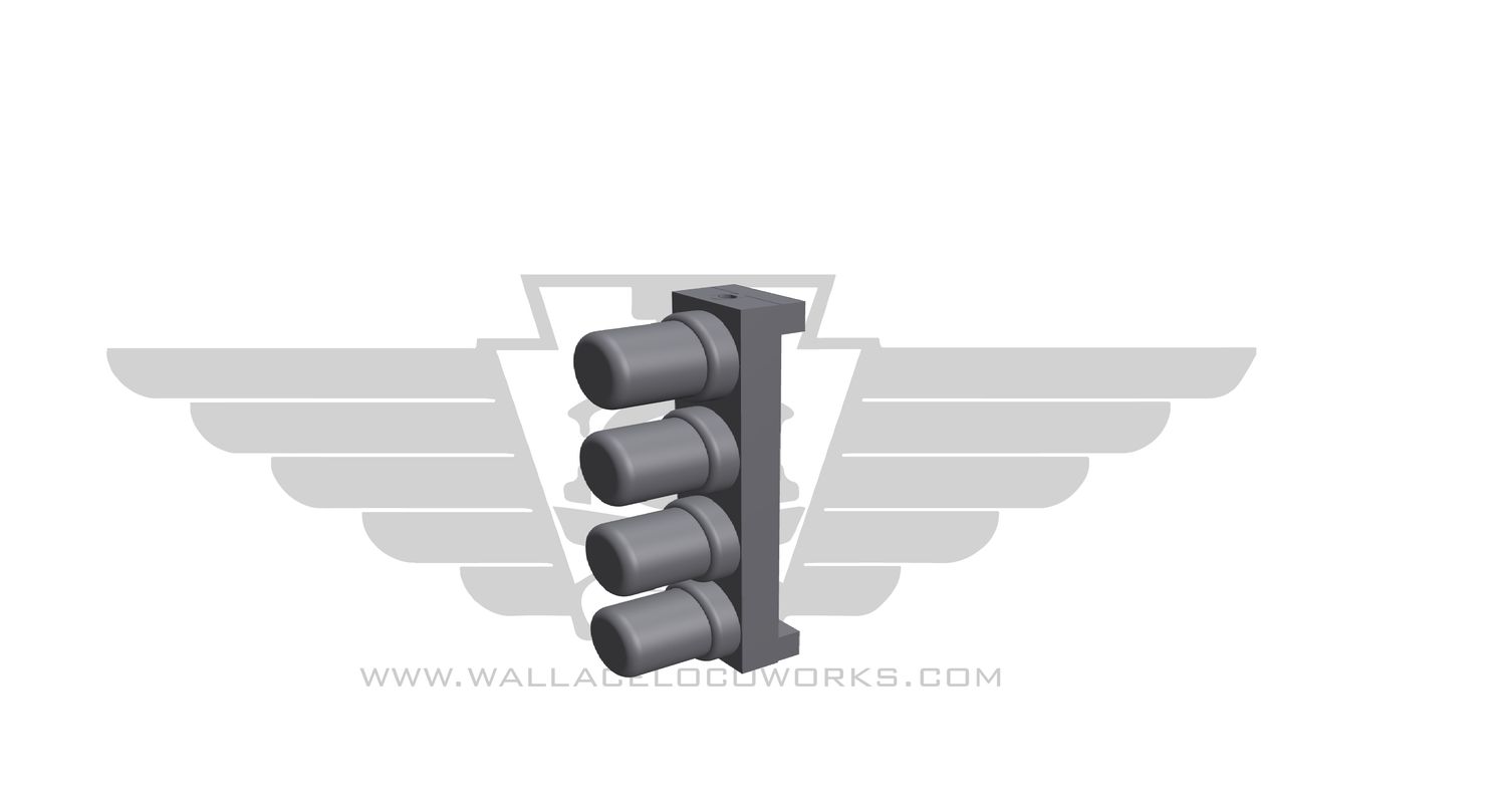 HO:Modern RCL Status Light Array