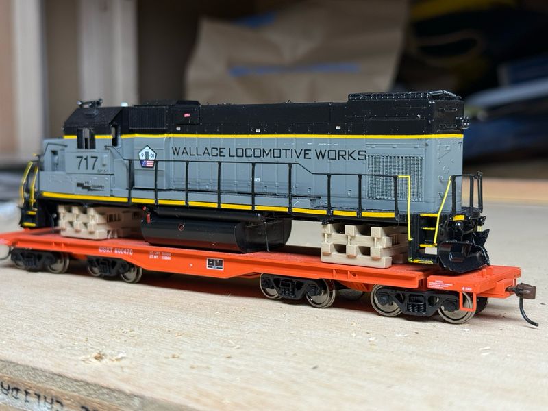 HO: Locomotive Cribbing