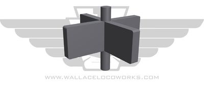 HO: Switch Stand Target Style 3