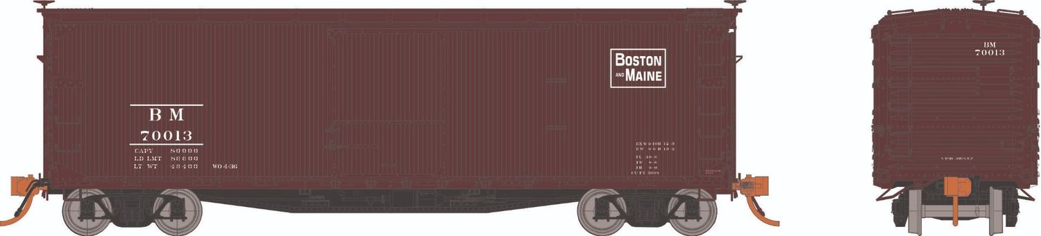 HO: Rapido USRA D-S Boxcar  BM 70483