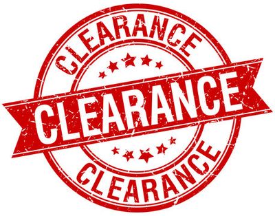 CLEARANCE