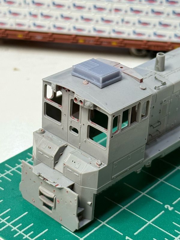 HO: NS Style AC with Curved Roof Base