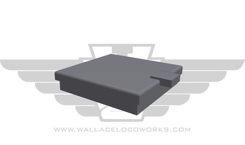 HO: Square Style Filler Hatch