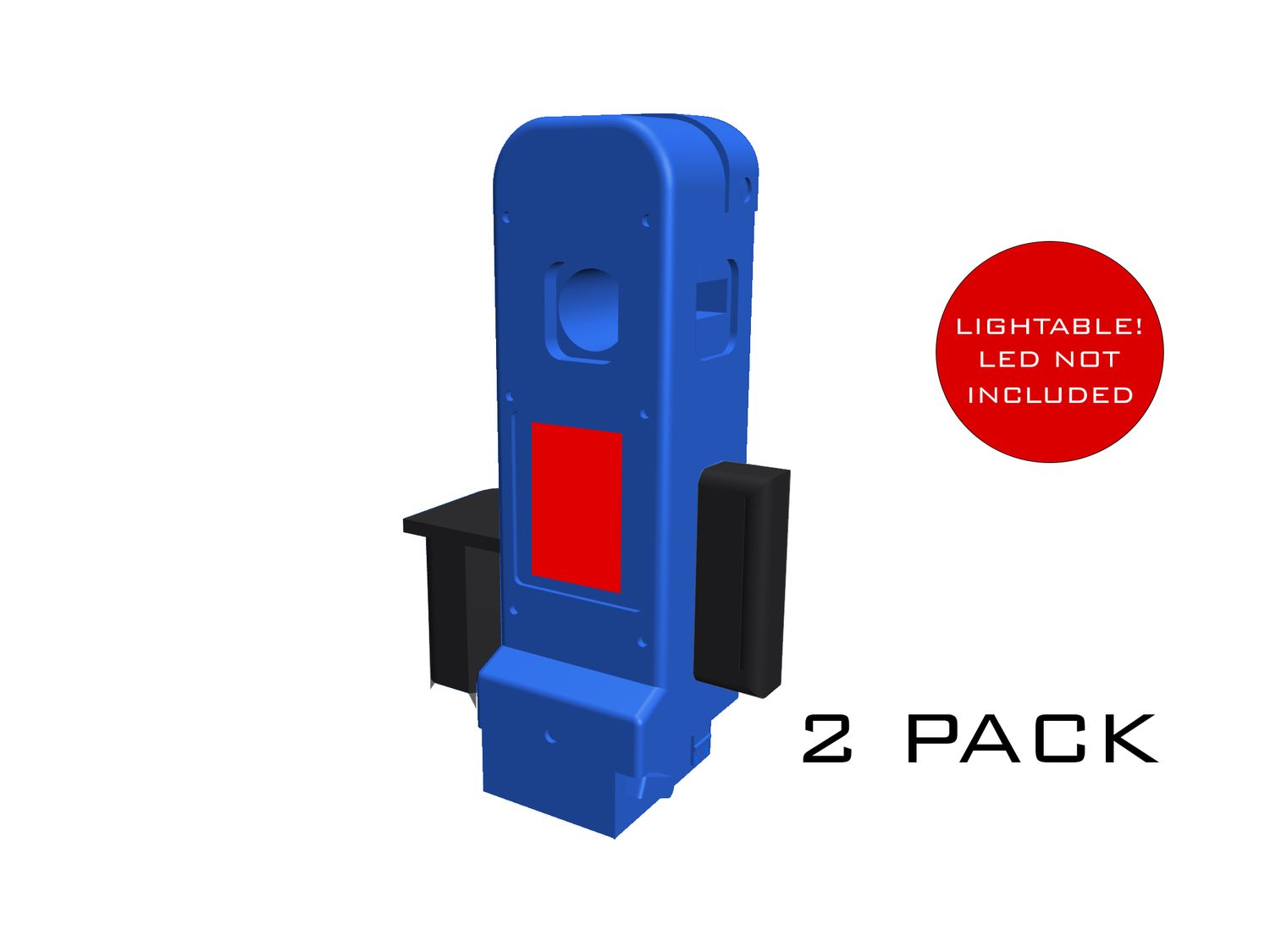 Scal-EOT Blue Style 2. *Lightable*. Removable