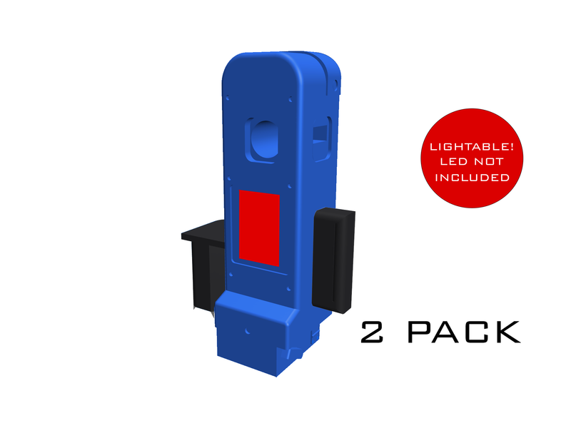 Scal-EOT Blue Style 2. *Lightable*. Removable