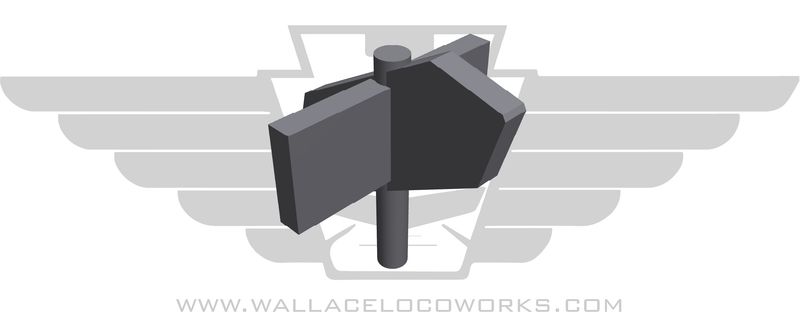 HO: Switch Stand Target Style 2