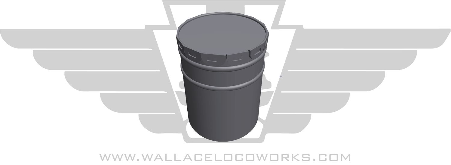 HO: Railroad Spike Containers