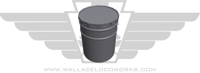 HO: Railroad Spike Containers