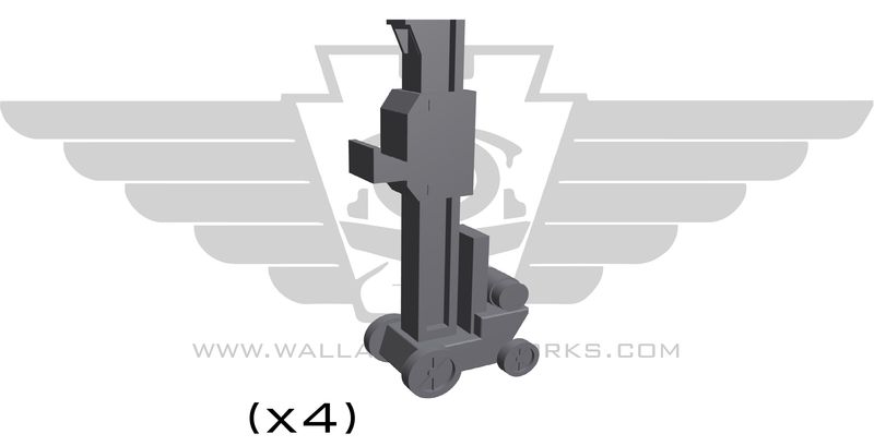 HO: Locomotive Jacks - Lifted