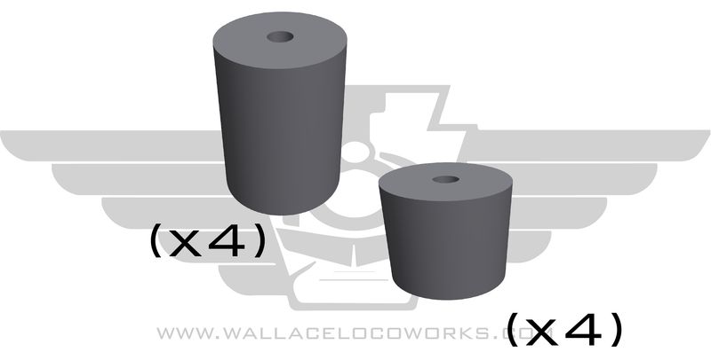 HO: Kraft Paper Rolls. 2 Sizes