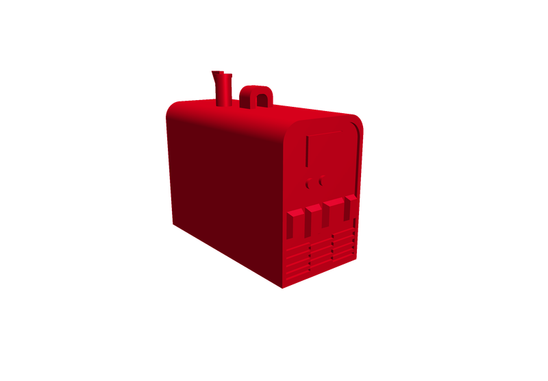 HO: LARGE WELDER RED