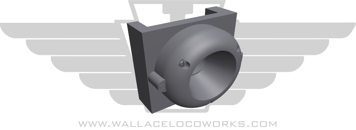 HO: Pilot Mount Ditchlights ( Vertical Mount )