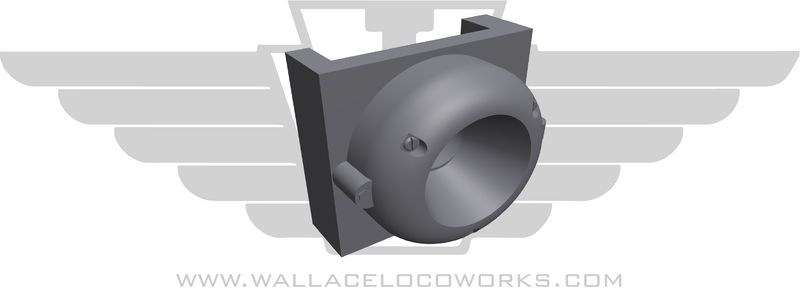 HO: Pilot Mount Ditchlights ( Vertical Mount )