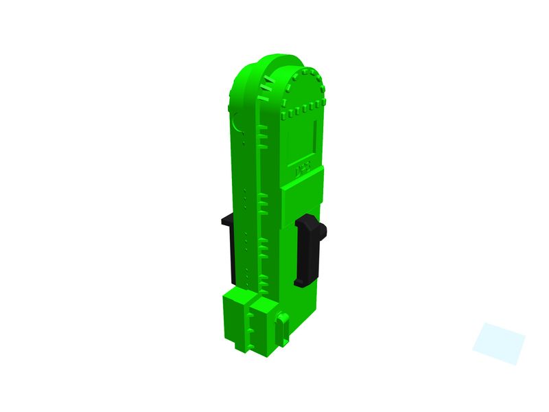 Scal-EOT Green DPS-2000 PERMANENT MOUNT