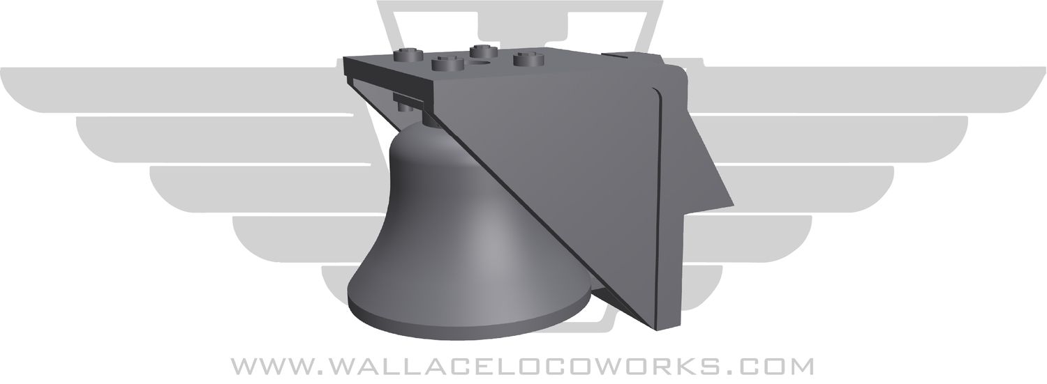 HO: CONRAIL GP10 Hood Bell